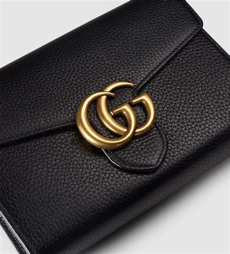 gucci mini marmont chain bag|gucci small wallet on chain.